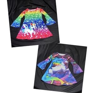 *2!!!* Unicorn dresses